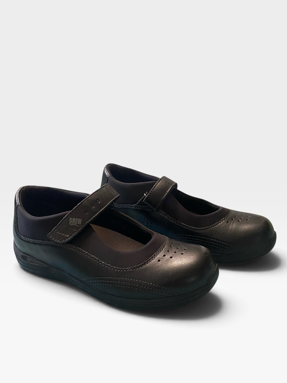Drew Orthopedic Therapeutic Mary Jane Leather Shoes
